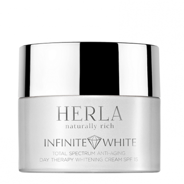 HERLA -  HERLA Infinite White Anti-Aging Day Whitenig Cream SPF15 50ml